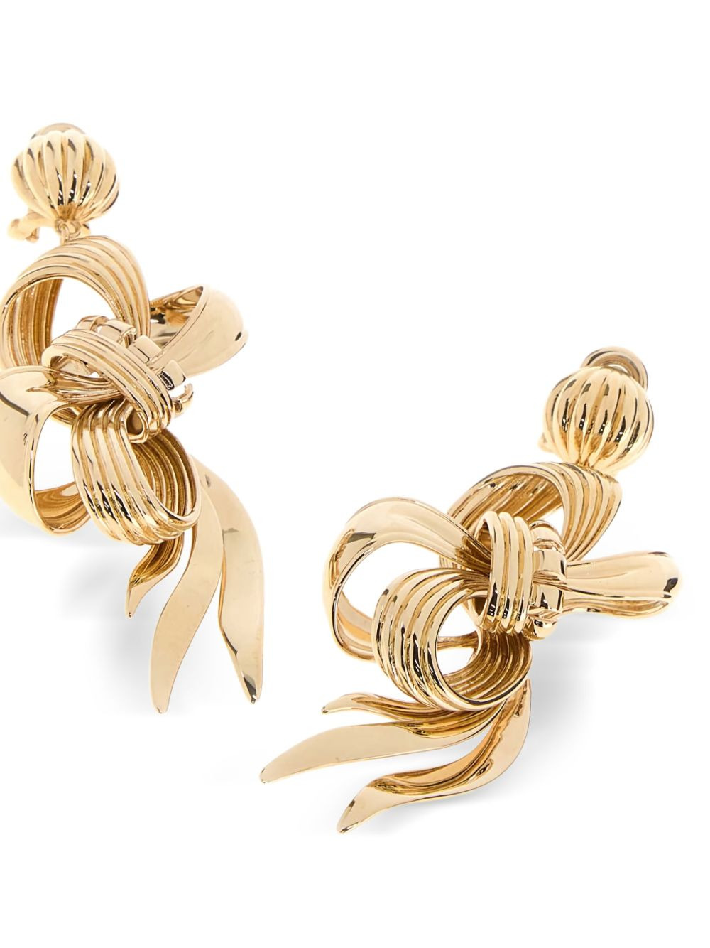 bow-shaped earrings - 3