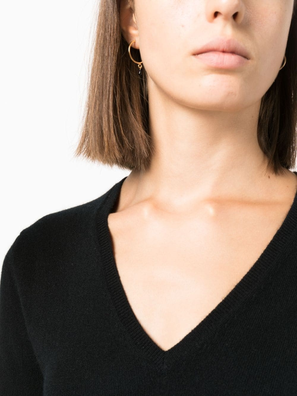 V-neck cashmere jumper - 5
