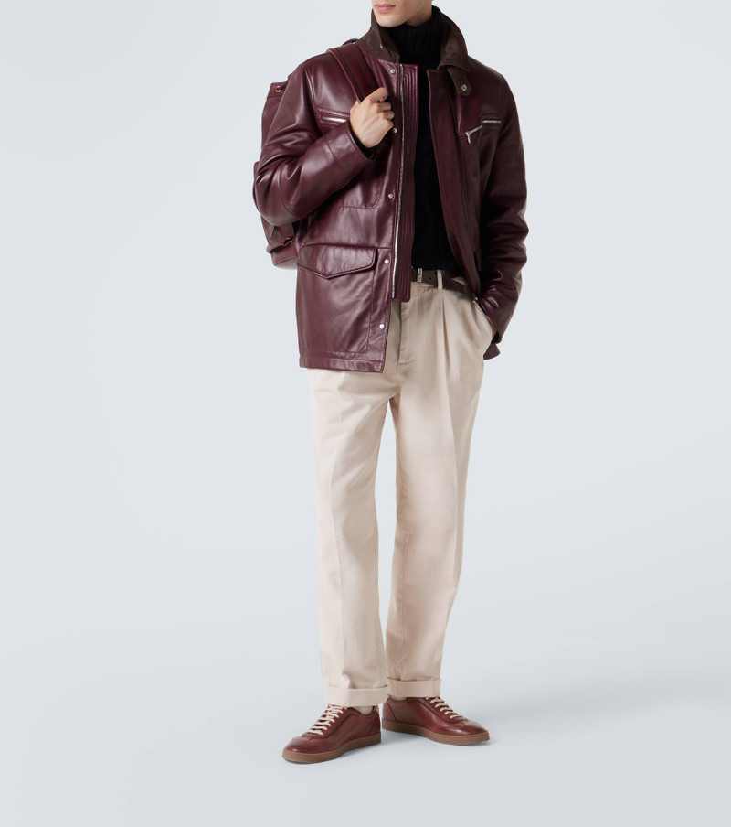 Brunello Cucinelli Leather sneakers outlook