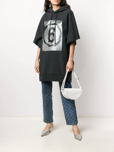 MM6 Maison Margiela numbers print hoodie outlook