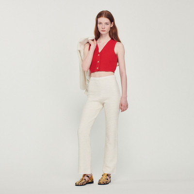 Sandro Tweed pants outlook