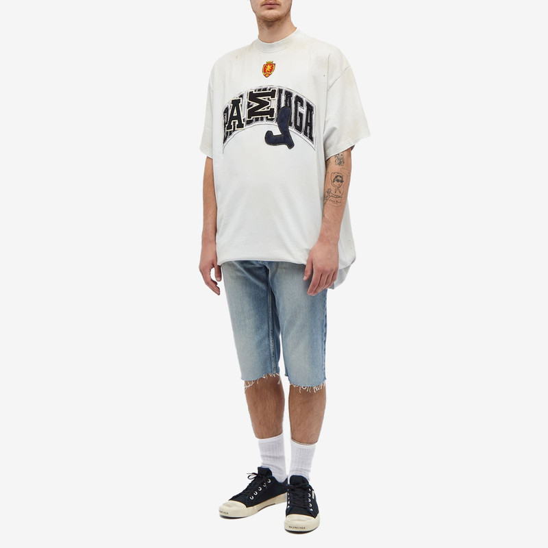 BALENCIAGA Balenciaga Skater Logo T-Shirt outlook