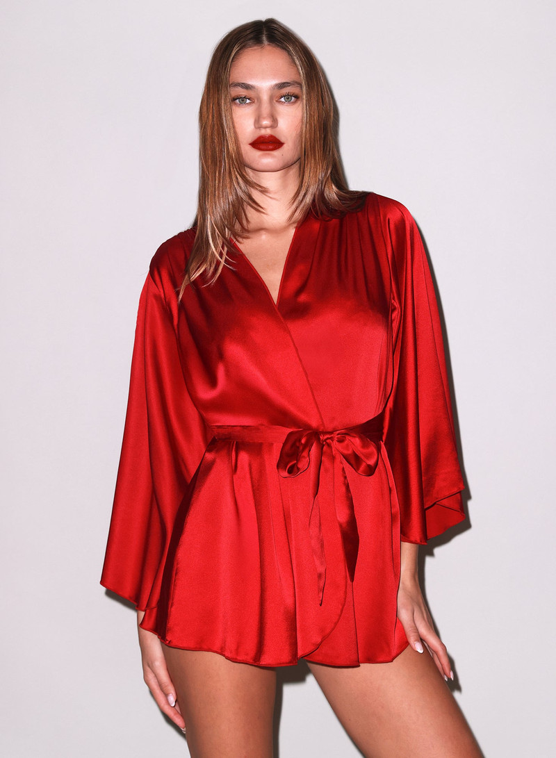 Fleur du Mal Angel Sleeve Robe outlook