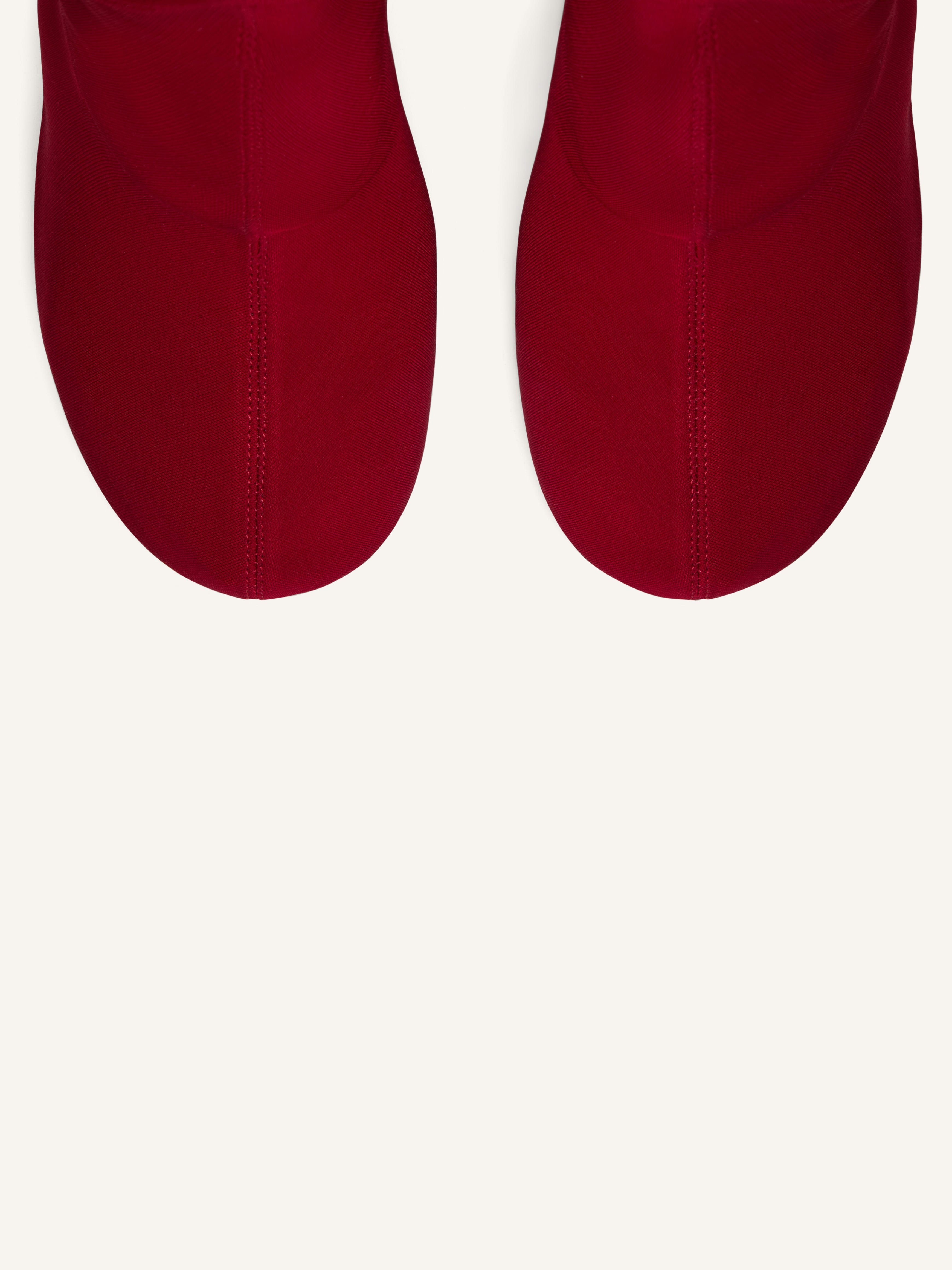 OBLIQUE JERSEY TIGHT BOOTS - 4
