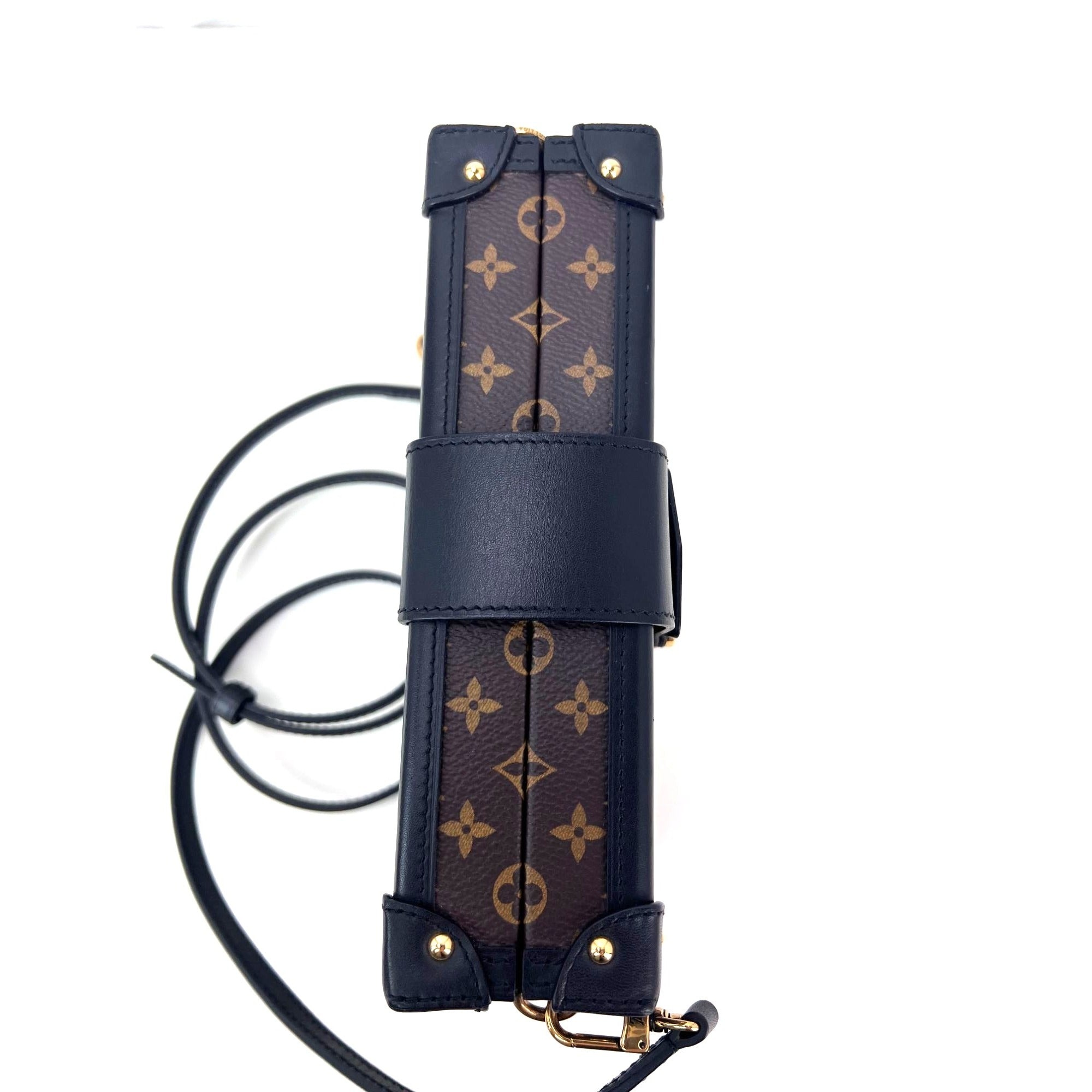 Louis Vuitton Petite Malle Patches Monogram Crossbody Clutch Bag Limited Edition RARE - 10