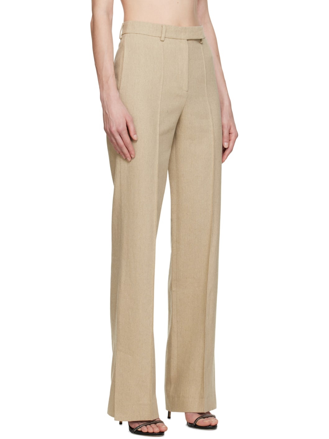 Beige Albo Trousers - 2