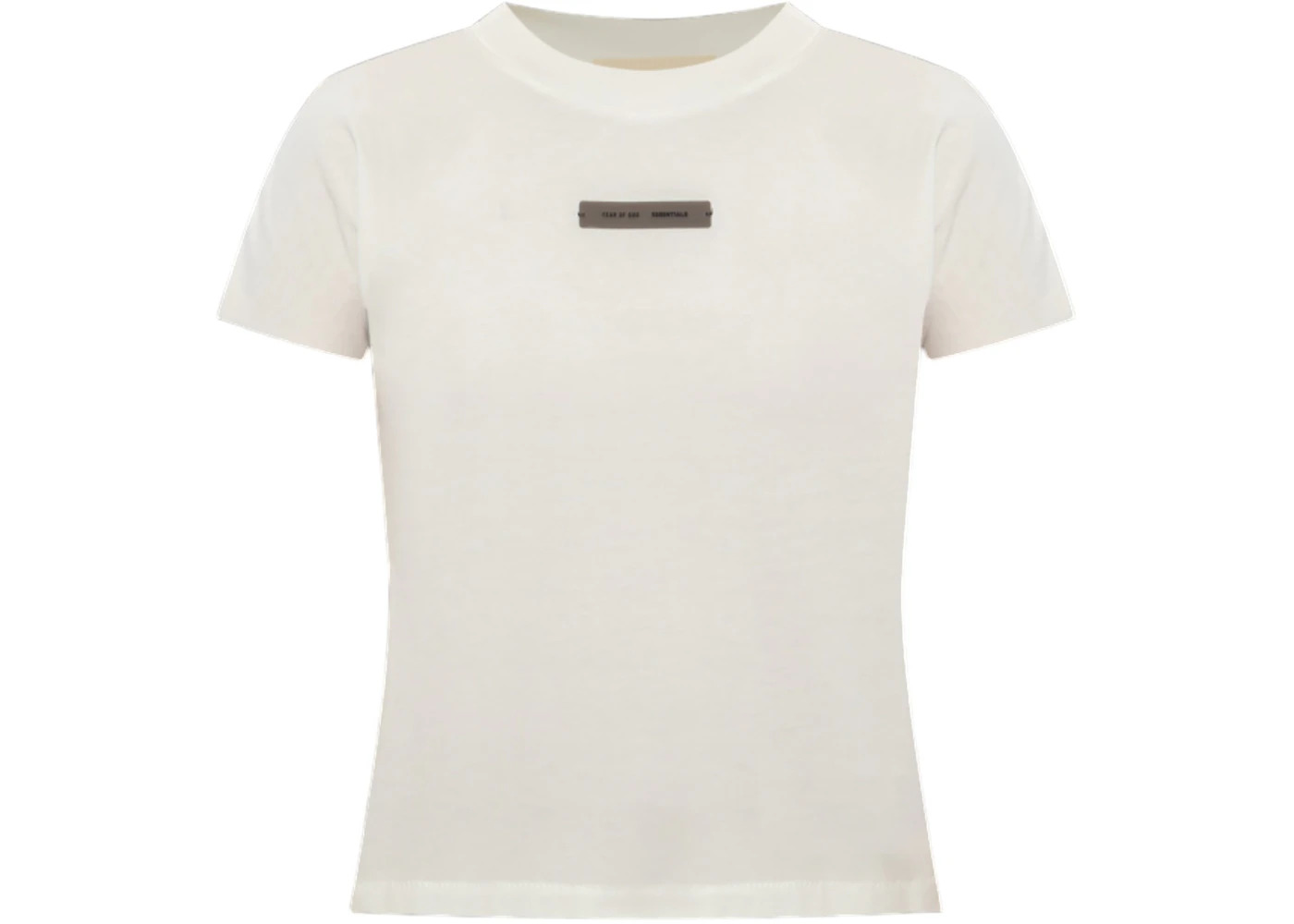 Fear of God Essentials Women's Cap Sleeve T-Shirt Cloud White - 1