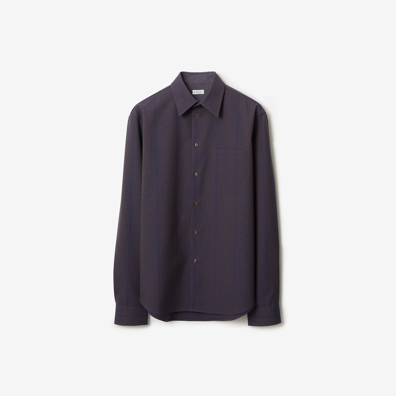 Striped Wool Shirt 1
