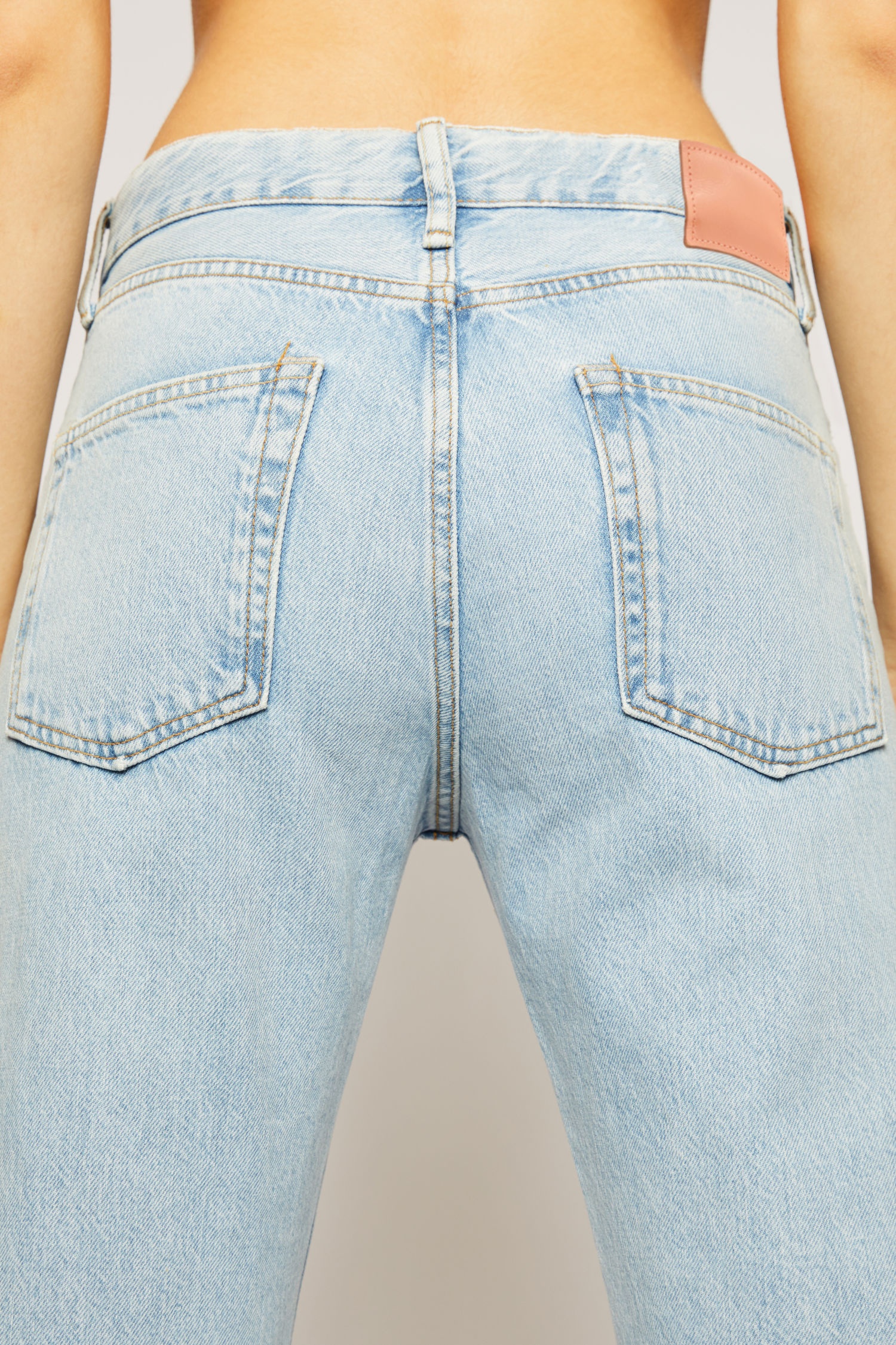 Relaxed bootcut jeans sky blue - 6