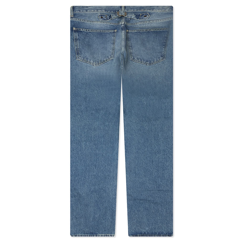 PANTS 5 POCKETS - MEDIUM BLUE - 2
