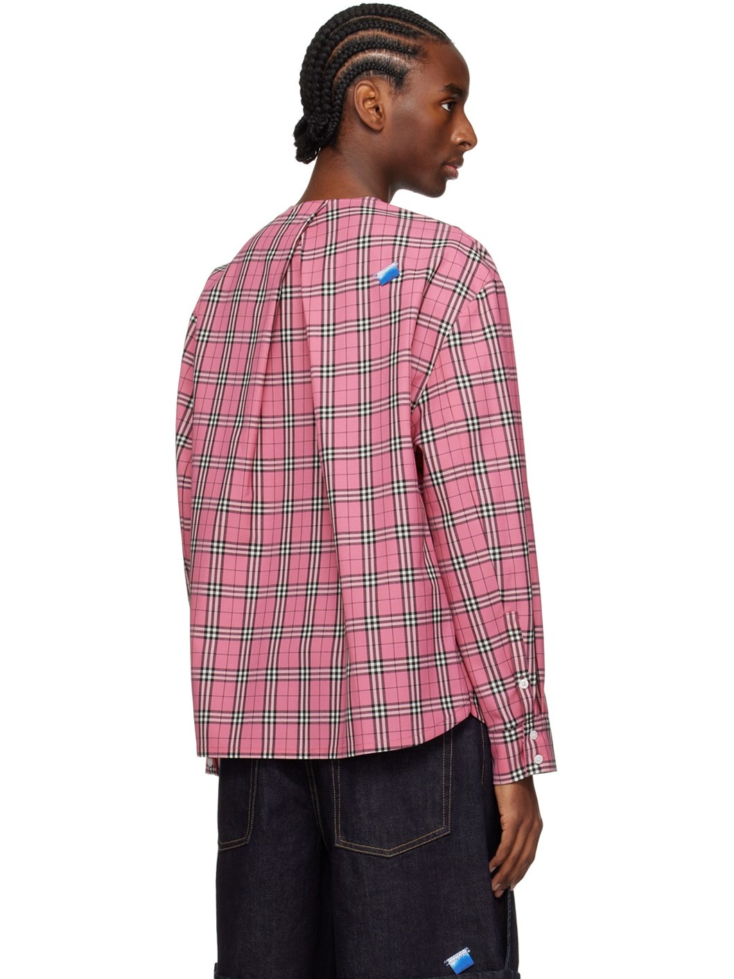 Pink Check Shirt - 3