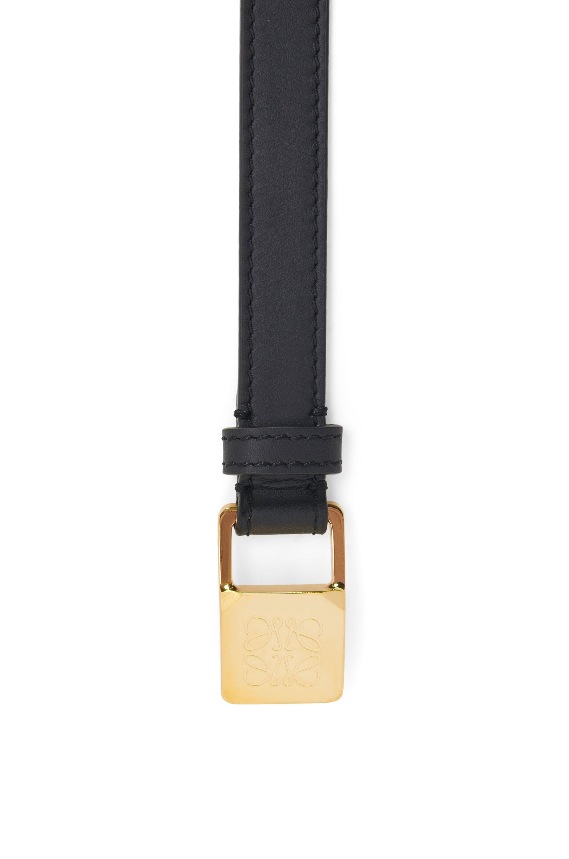 Amazona padlock belt in smooth calfskin - 2