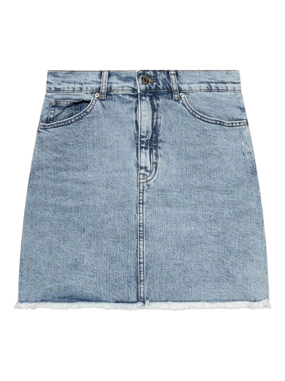 Gzdea high-rise denim skirt - 1