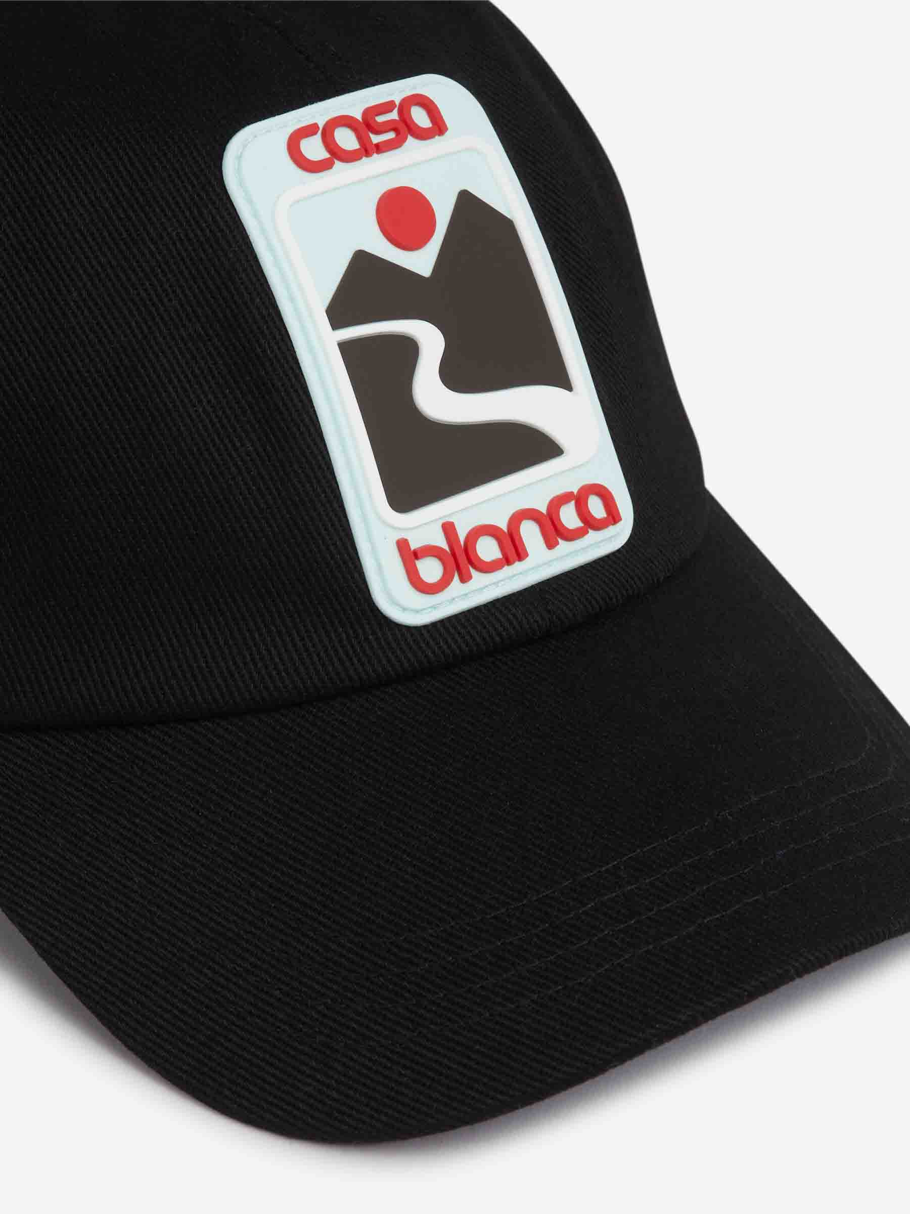 EMBROIDERED LOGO CAP - 4