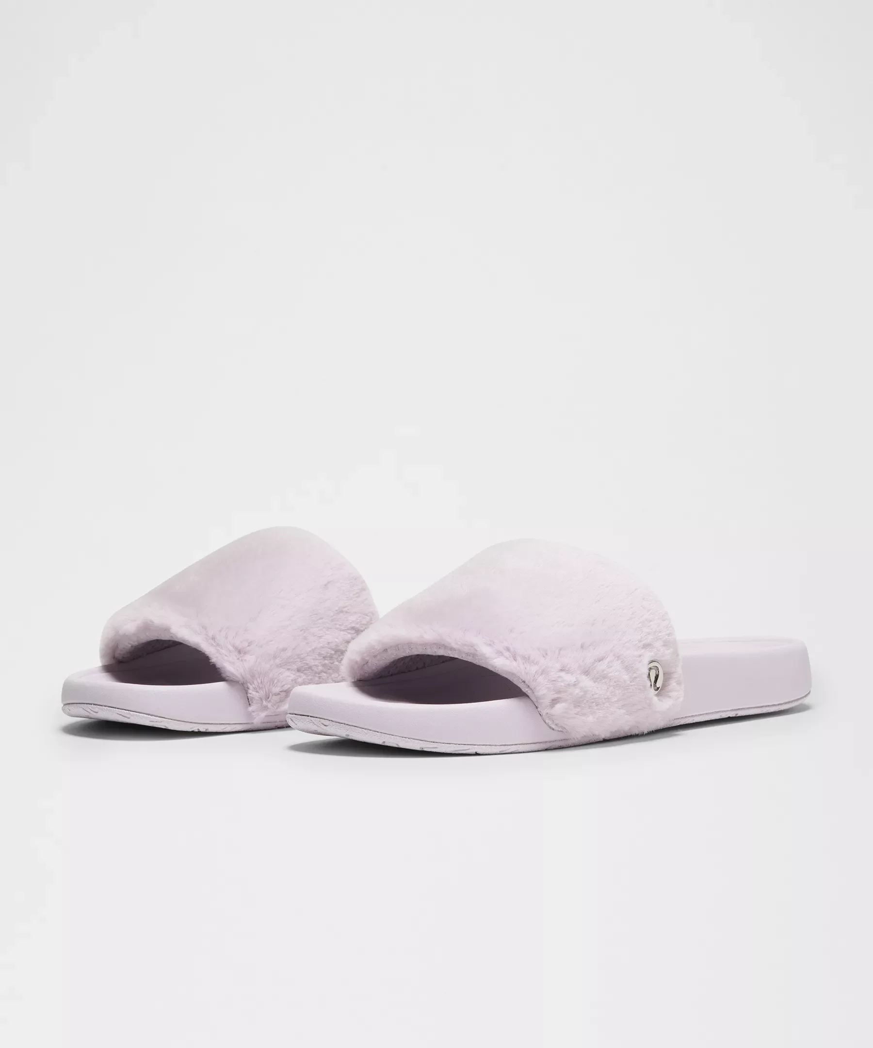 Women's Restfeel Faux Fur Slide - 1
