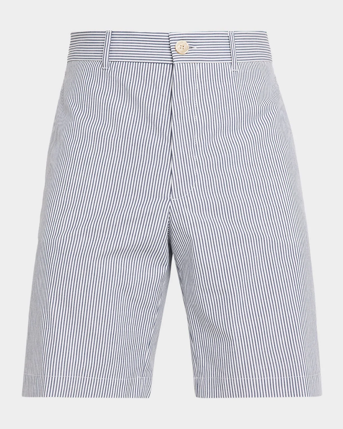Men's Micro Stripe Bermuda Shorts - 1
