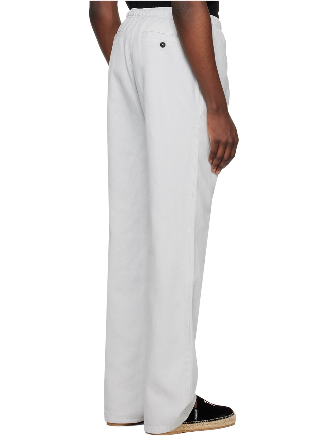 Gray Monogram Travel Sweatpants - 3