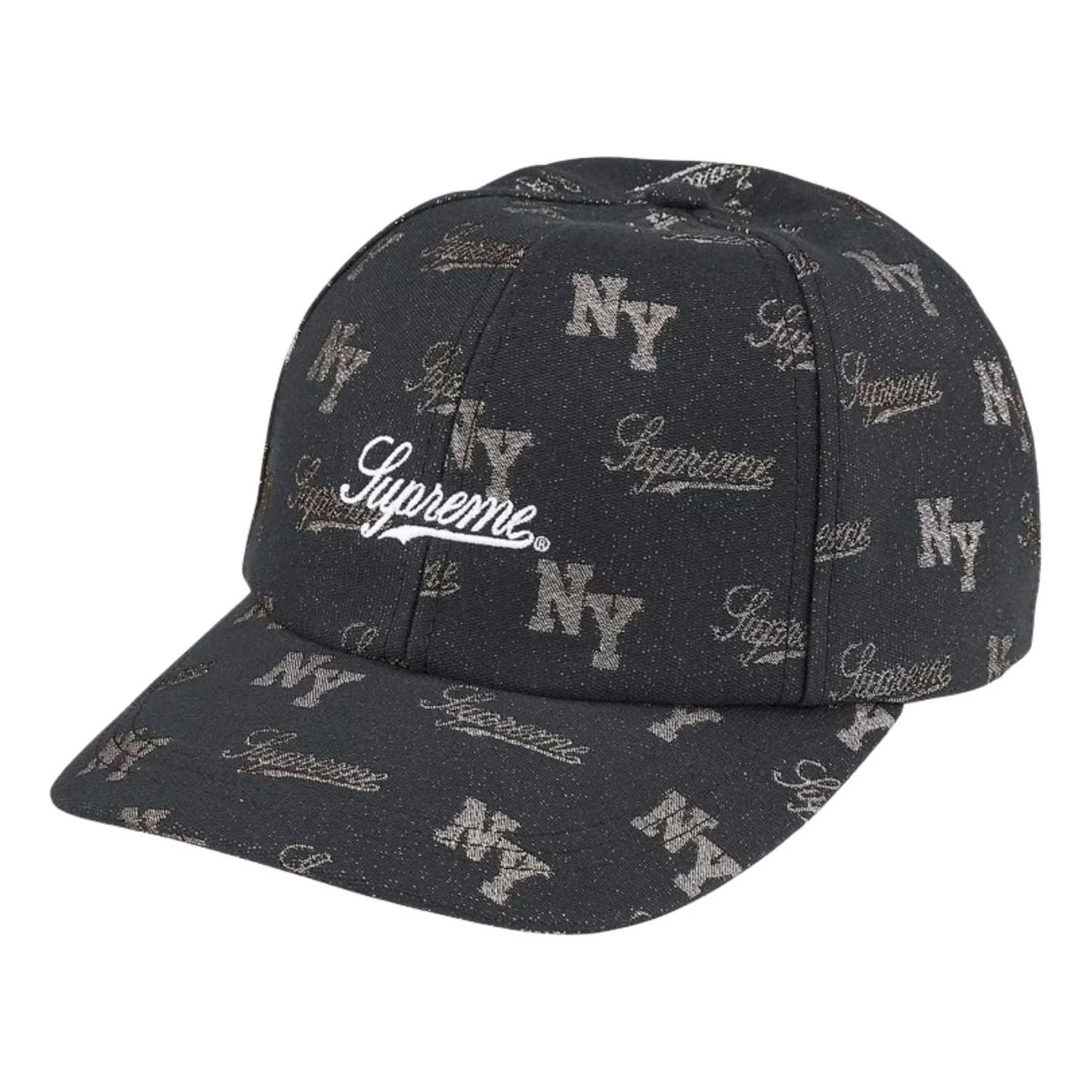 Supreme SS26 Monogram 6-Panel 'Black' SUP-SS26-1067-BLK - 1