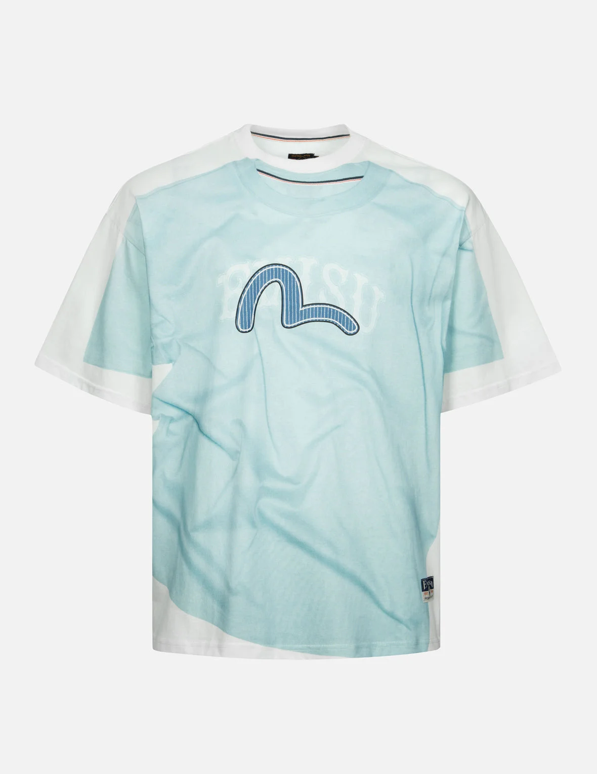 2-IN-1 LOGO AND SEAGULL PRINT LOOSE FIT T-SHIRT - 1