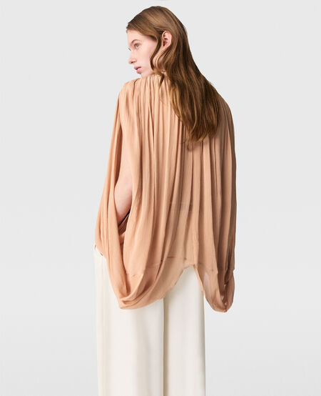Creponne Drape Crew Top - 2