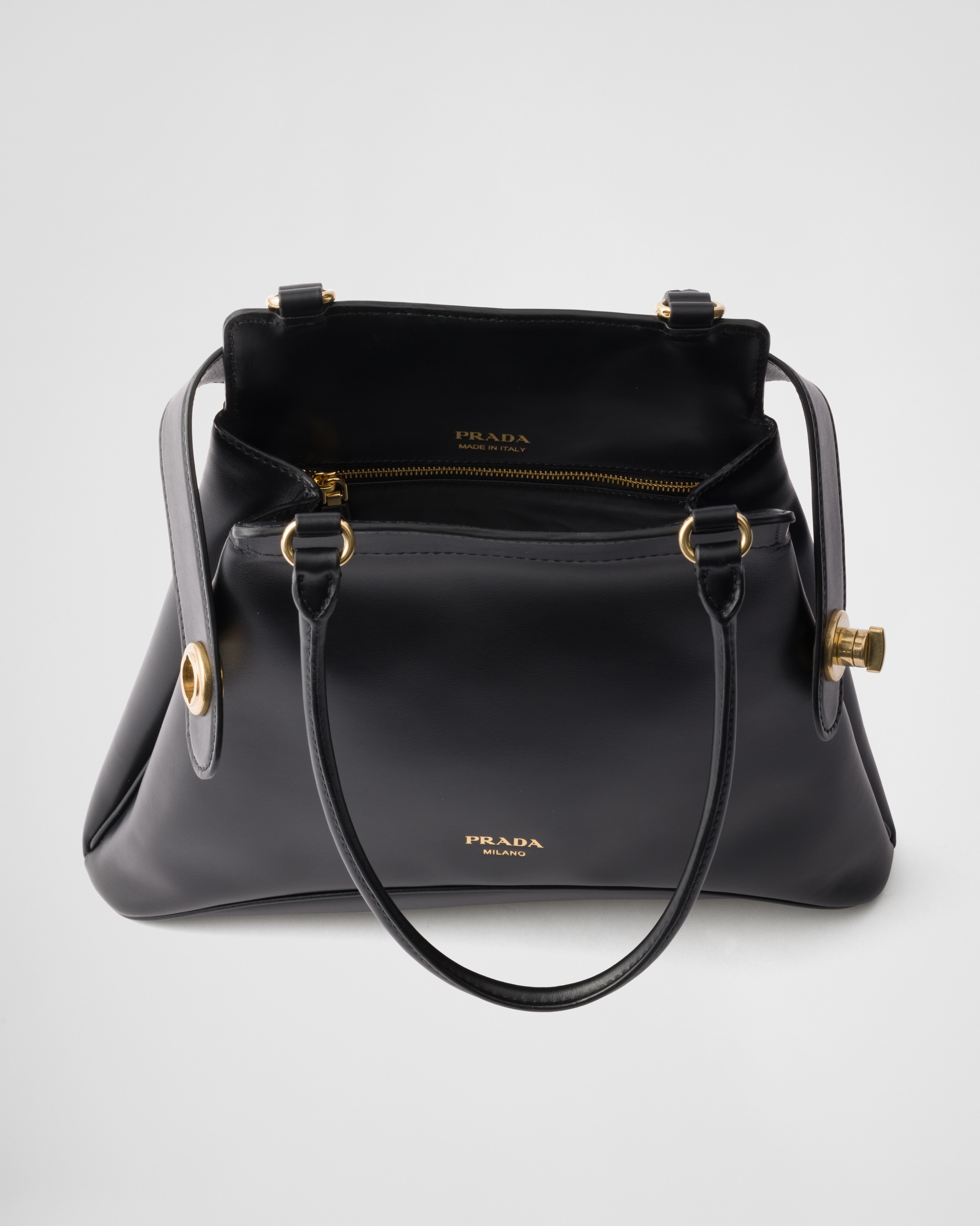 Prada Etude medium leather tote bag - 5