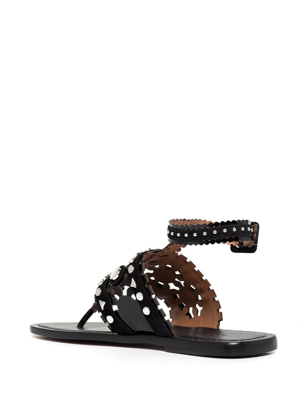 embellished thong sandals - 3