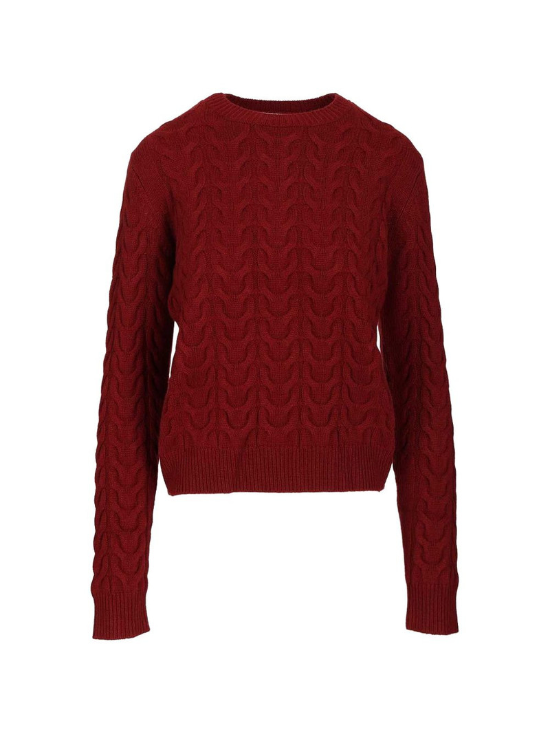 cable-knit cashmere jumper 1
