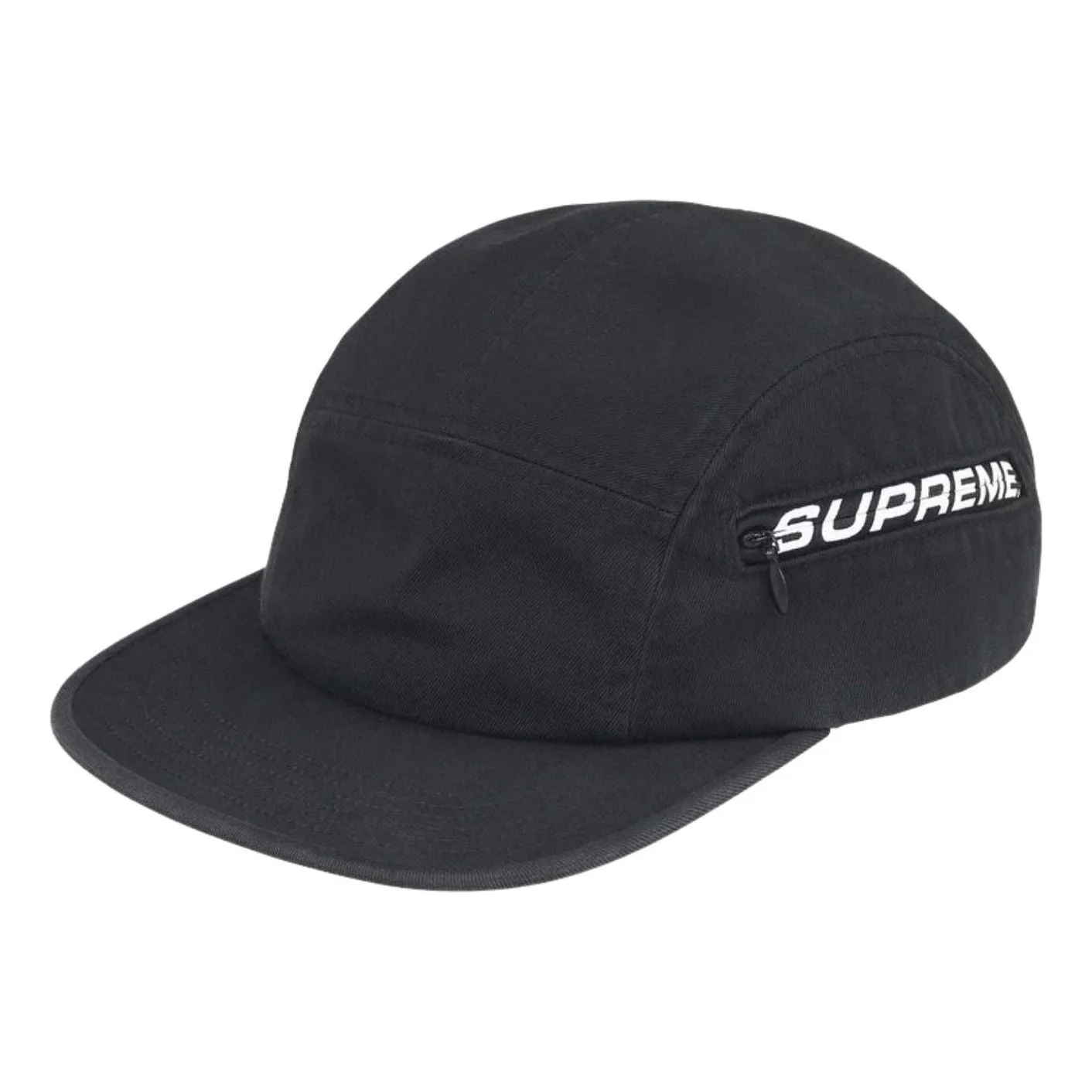 Supreme SS26 Side Zip Camp Cap 'Black' SUP-SS26-1031-BLK - 1