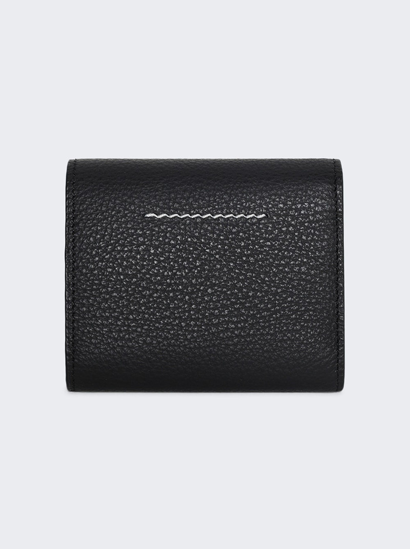 MM6 Maison Margiela Trifold Wallet Black outlook