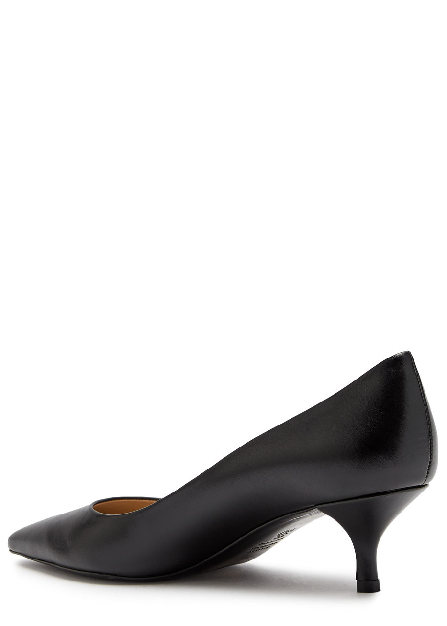 Stuart Weitzman Stuart Power 50 Leather Pumps - 2
