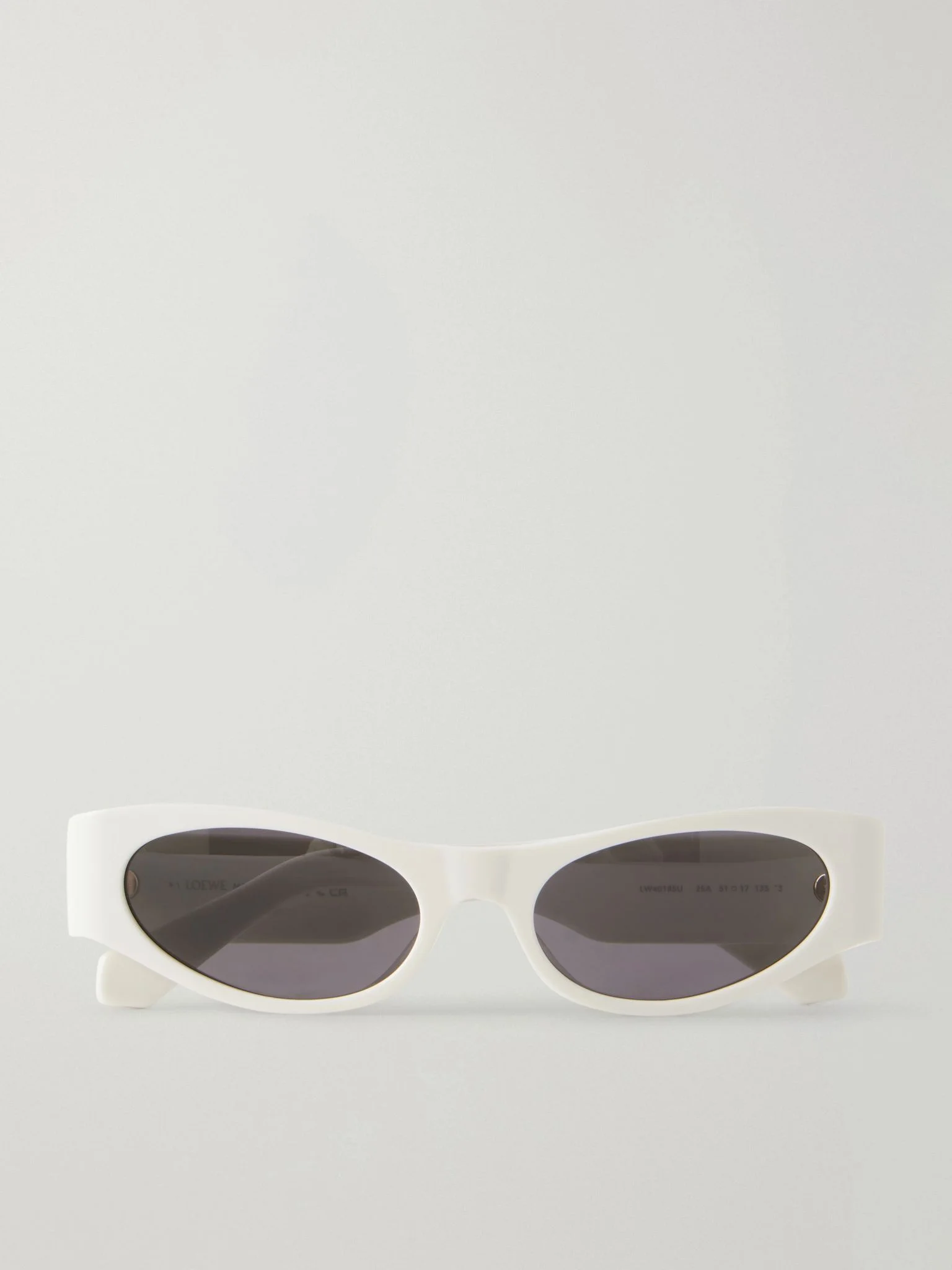 + Paula's Ibiza Round-Frame Acetate Sunglasses White - 1