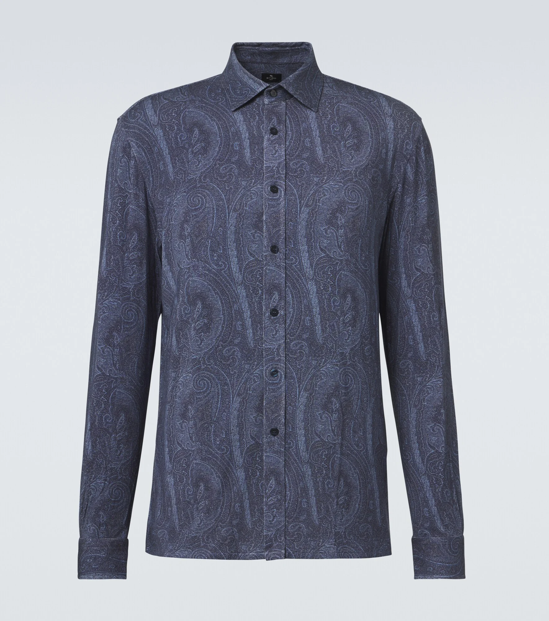Paisley jersey shirt - 1