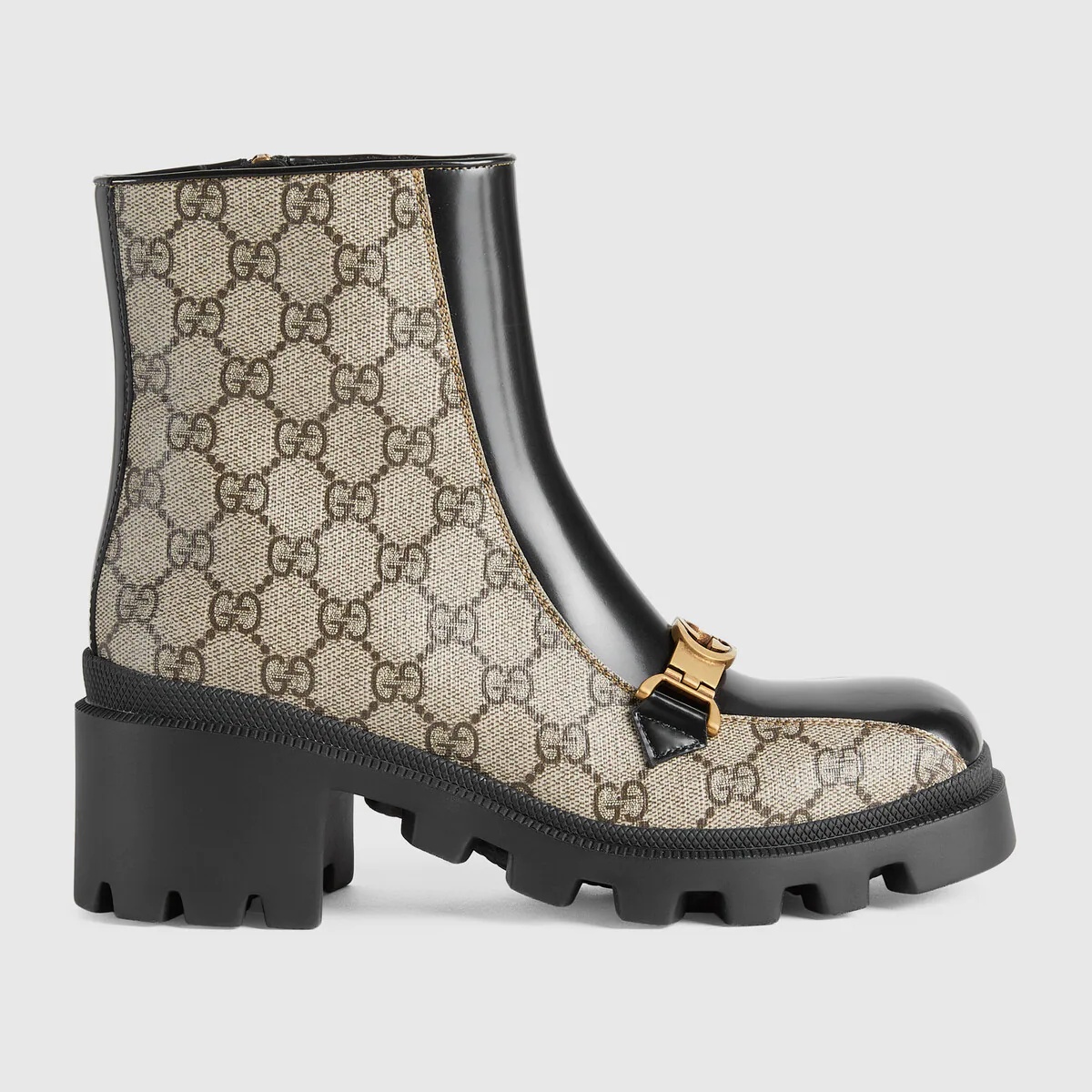 Women's Interlocking G Horsebit boot - 1