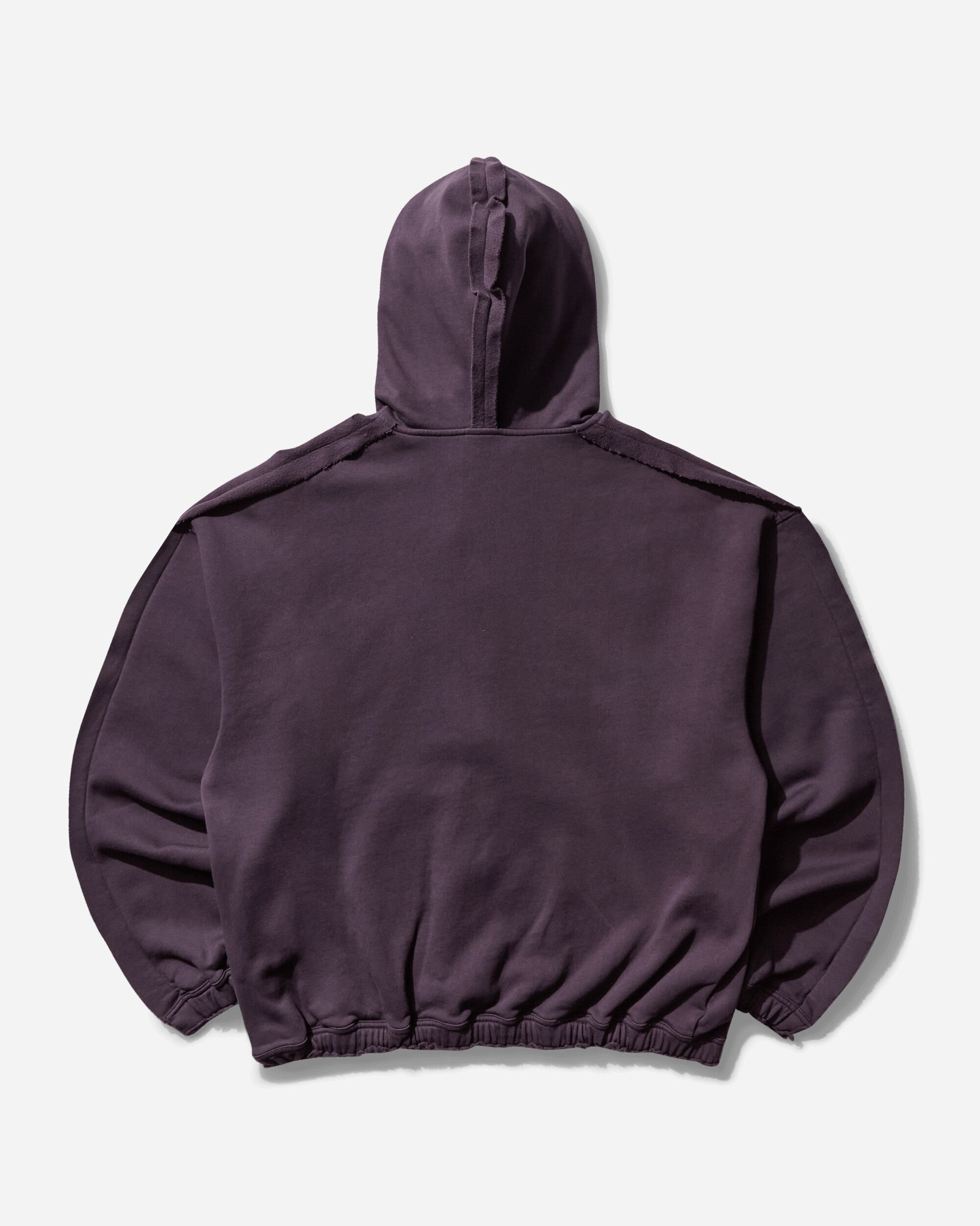 Men's Spycam Masked Zip Hoodie Dark Purple - 2
