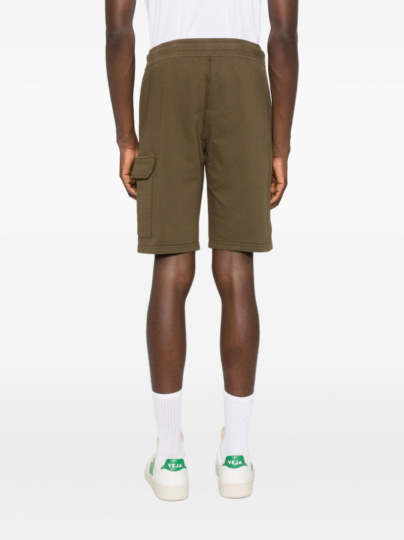 drawstring-waist cargo-pocket shorts 4