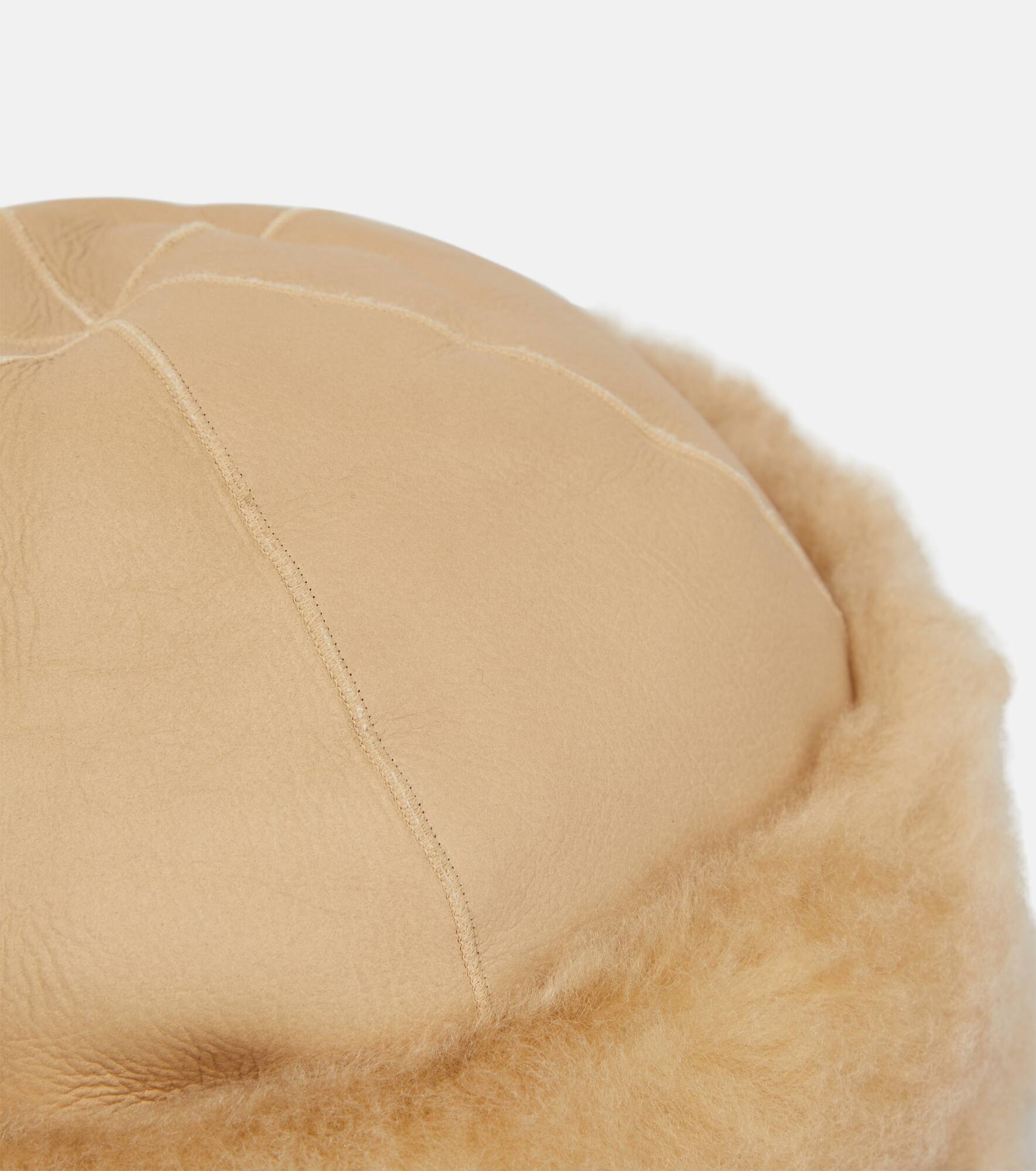 Colbacco shearling and cashmere hat - 3