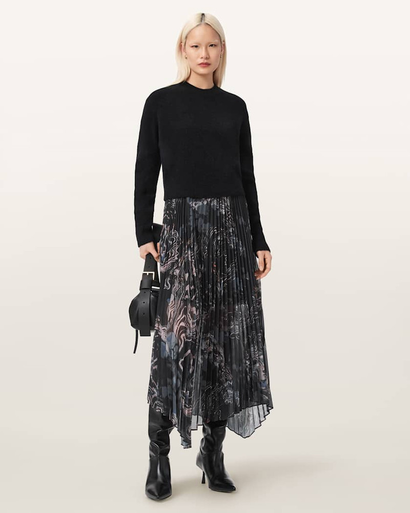 ALLSAINTS DONATELLA 2-IN-1 DRESS outlook