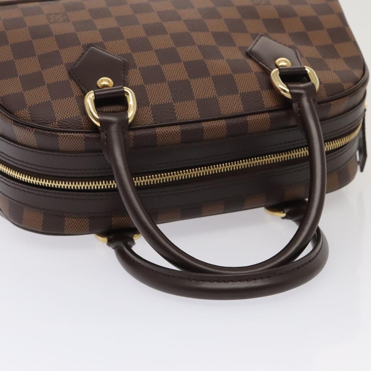 LOUIS VUITTON Damier Ebene Duomo Hand Bag N60008 - 7