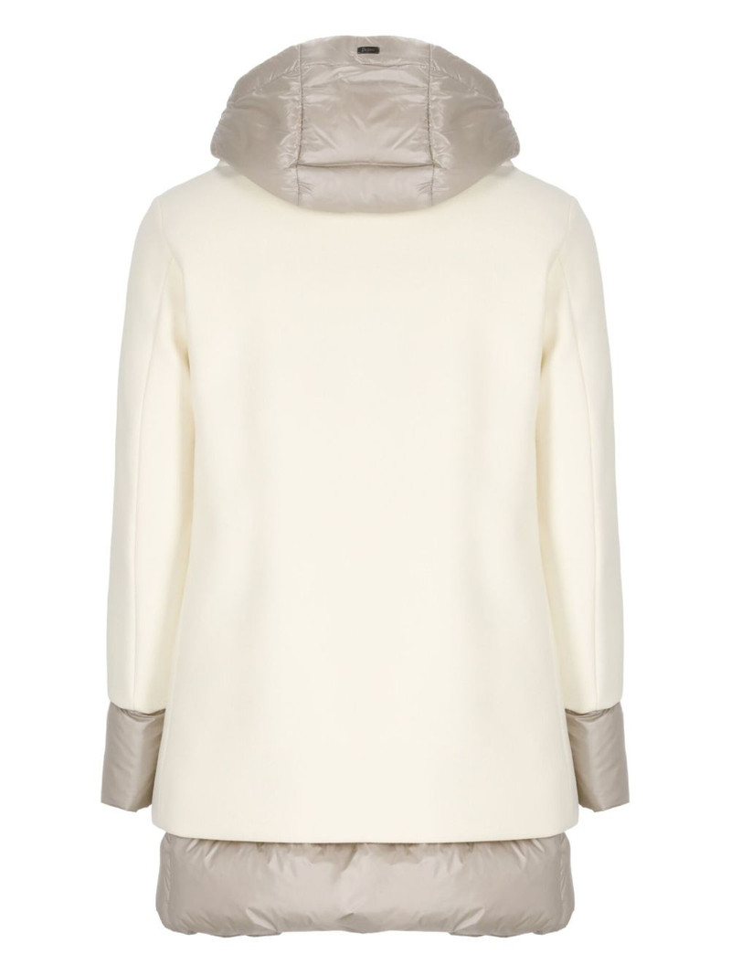 Herno hooded padded coat outlook