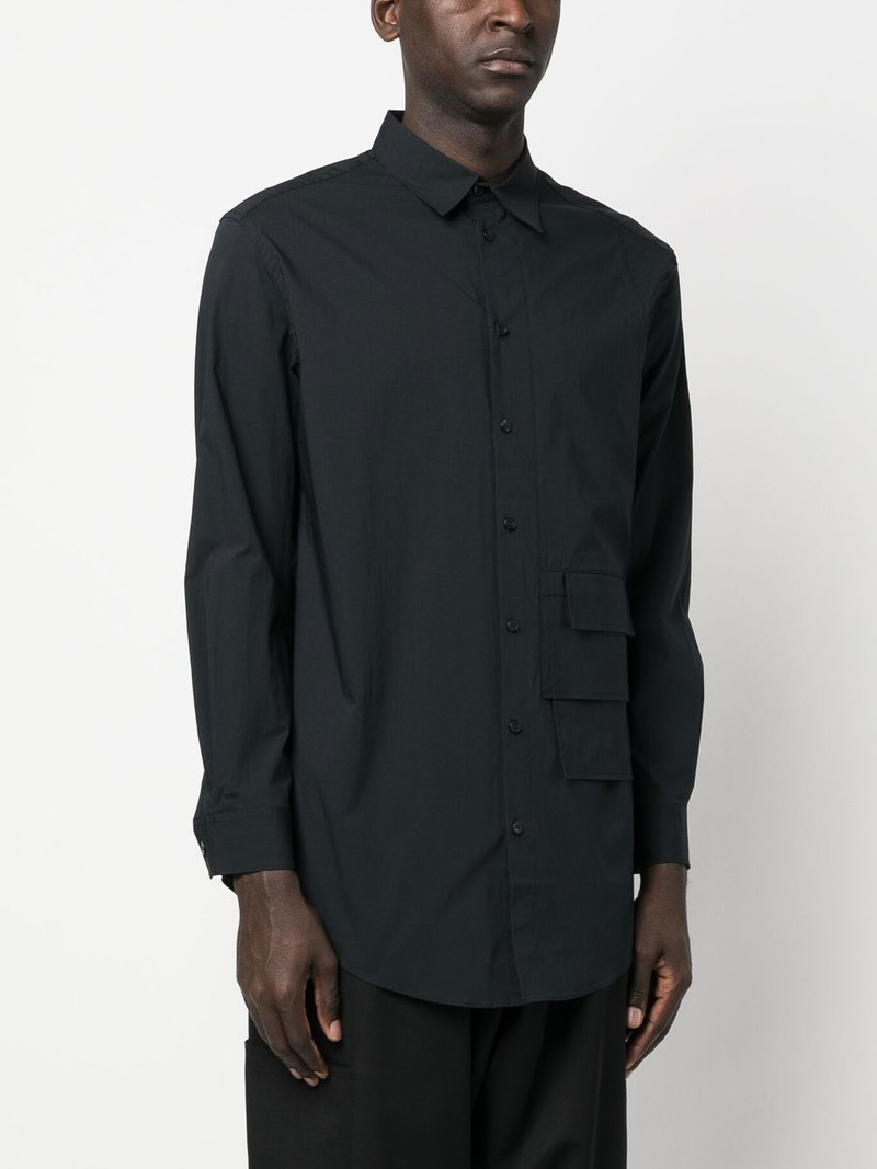 Y-3 flap-pocket detail shirt - H63044 | REVERSIBLE