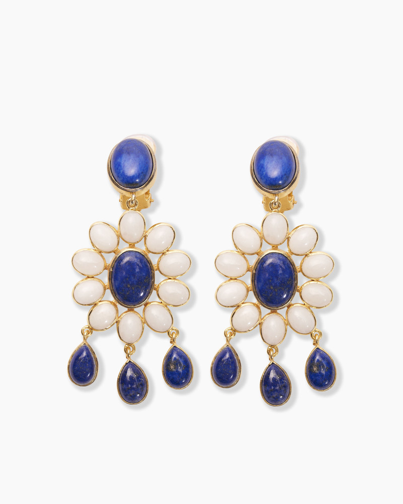 Carolina Herrera x Olympia Babylonia Flower Power Earrings - 1