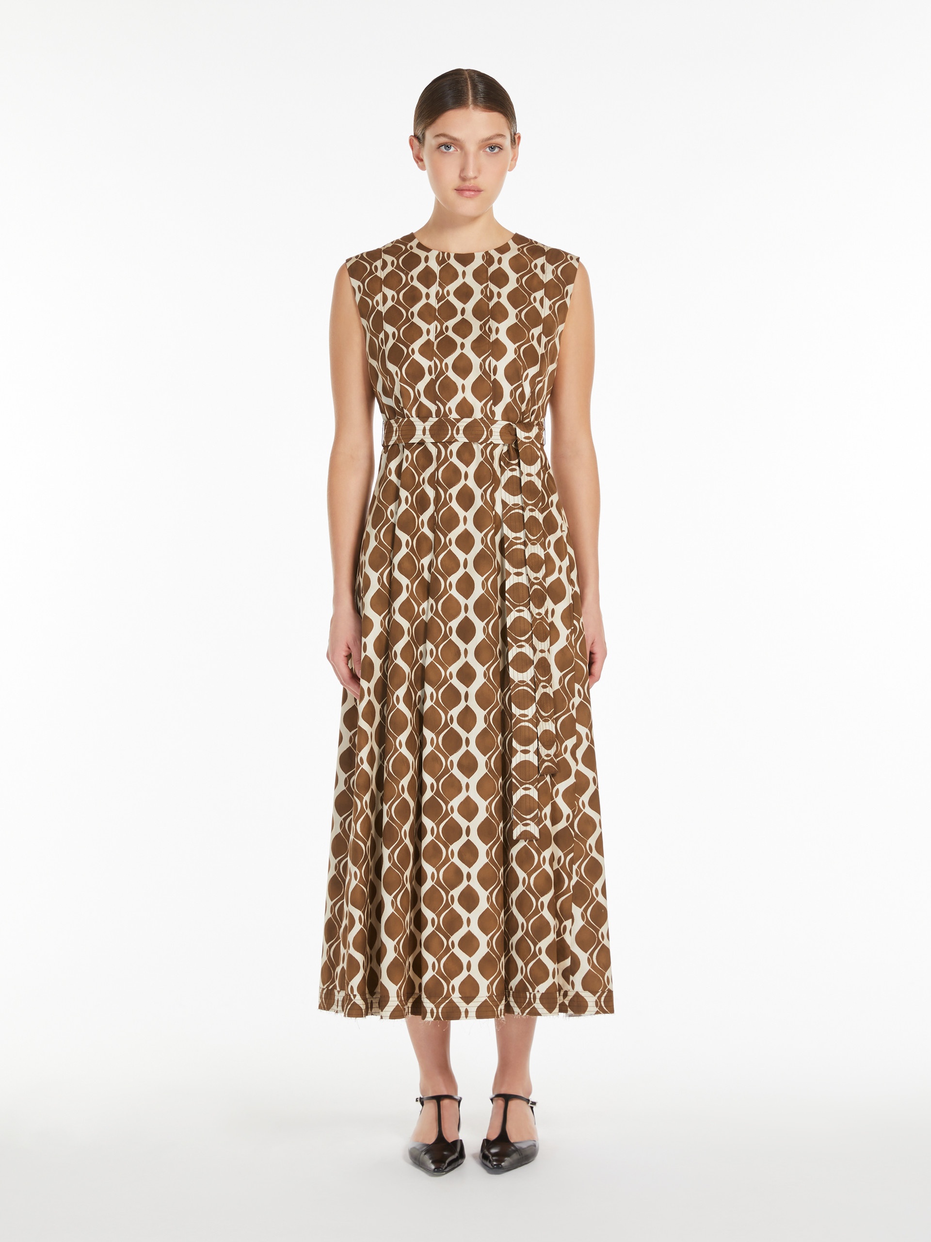 AMATI Dress in printed poplin - 3