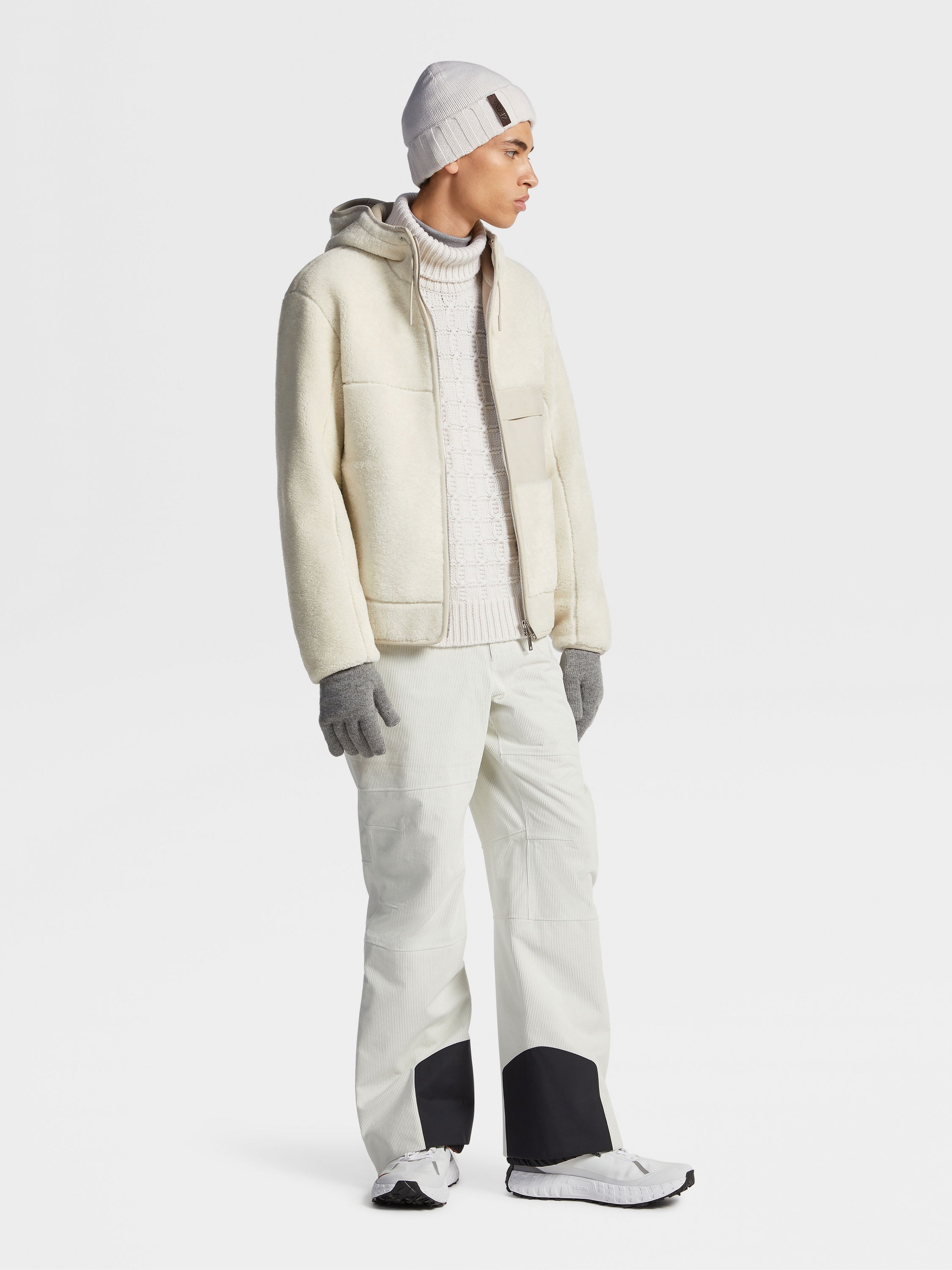 SHEARLING WOOL BLOUSON - 2