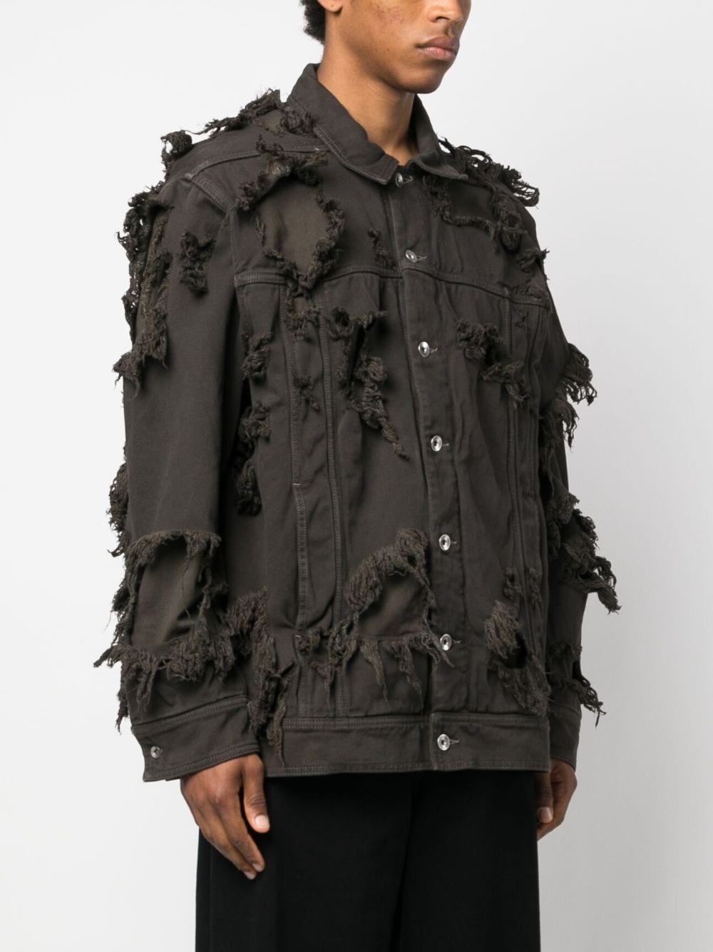 layered detailed jacket - 3