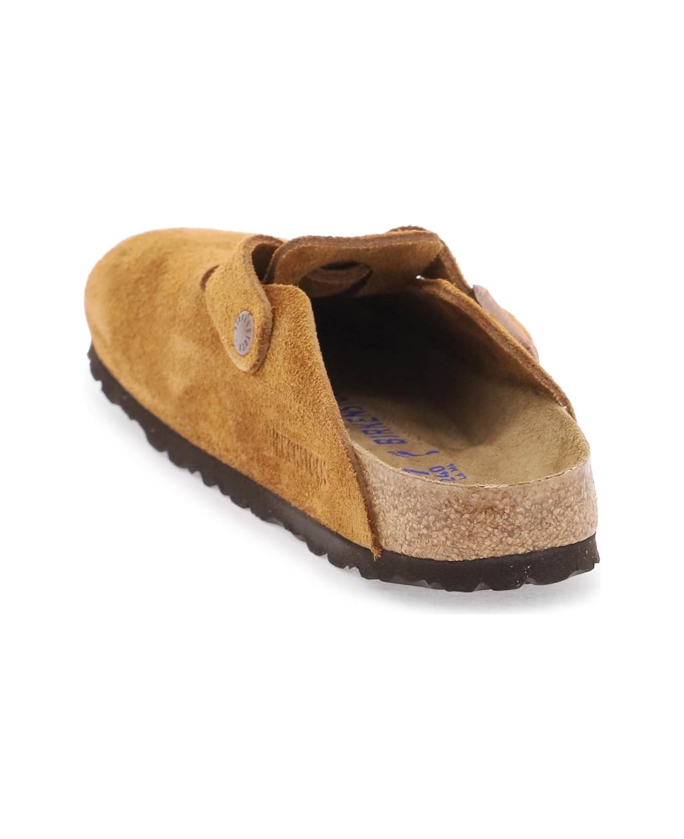 Boston Sfb Slipper-mule In Leather Color Suede - 3