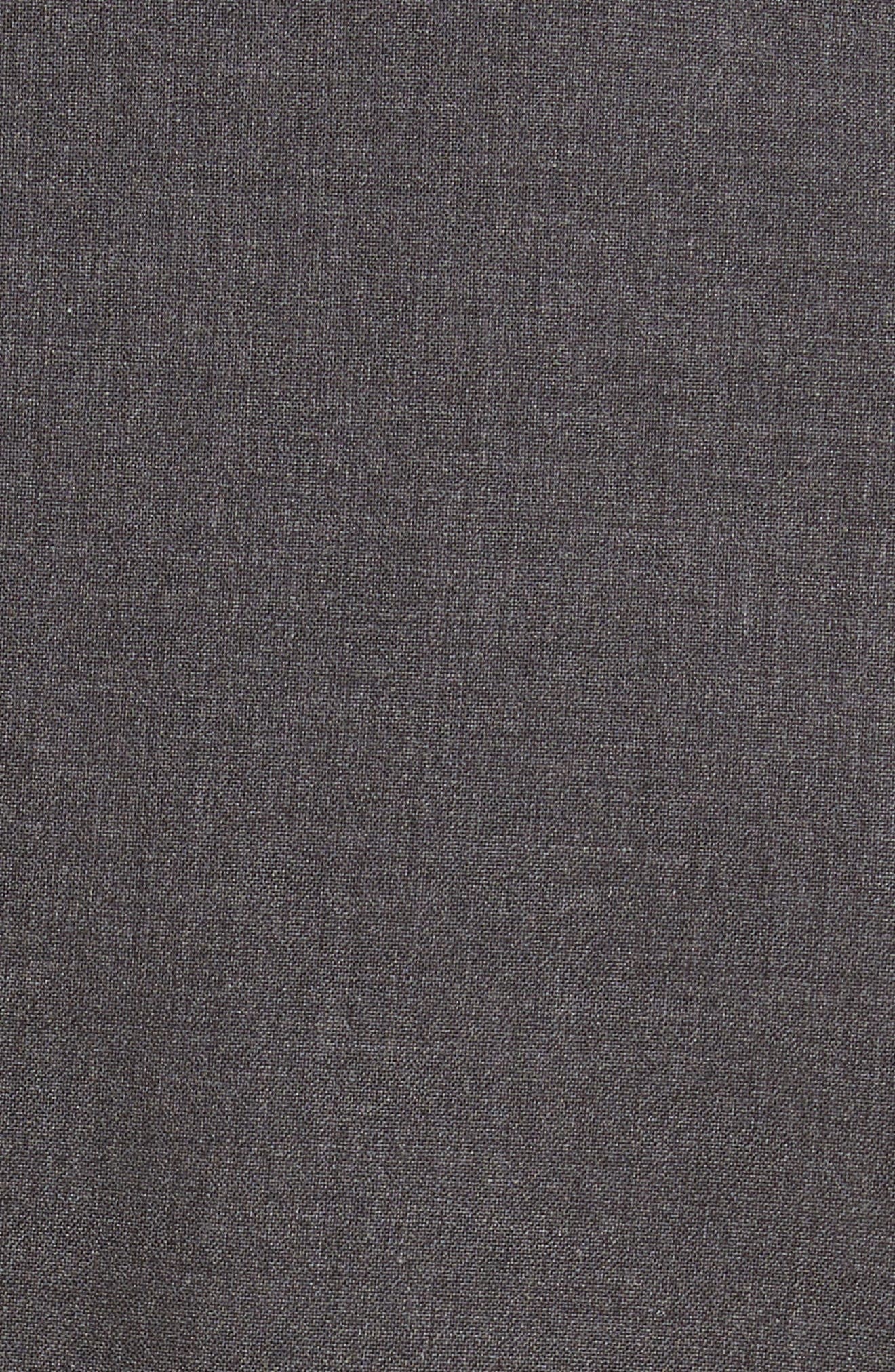Theory Etiennette B Good Wool Suit Jacket in Charcoal Melange at Nordstrom - 5