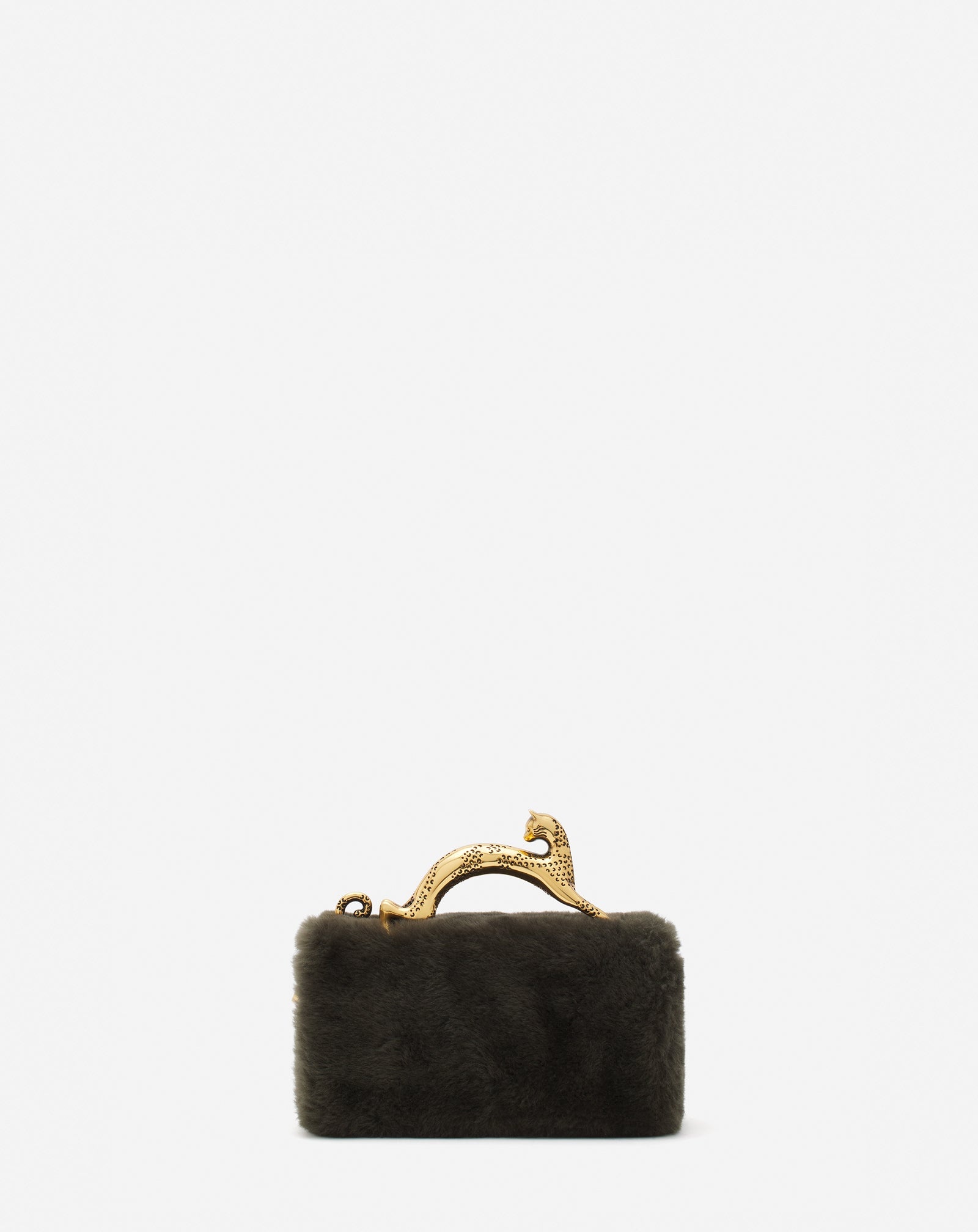 SHEARLING NANO PENCIL CAT BAG - 4