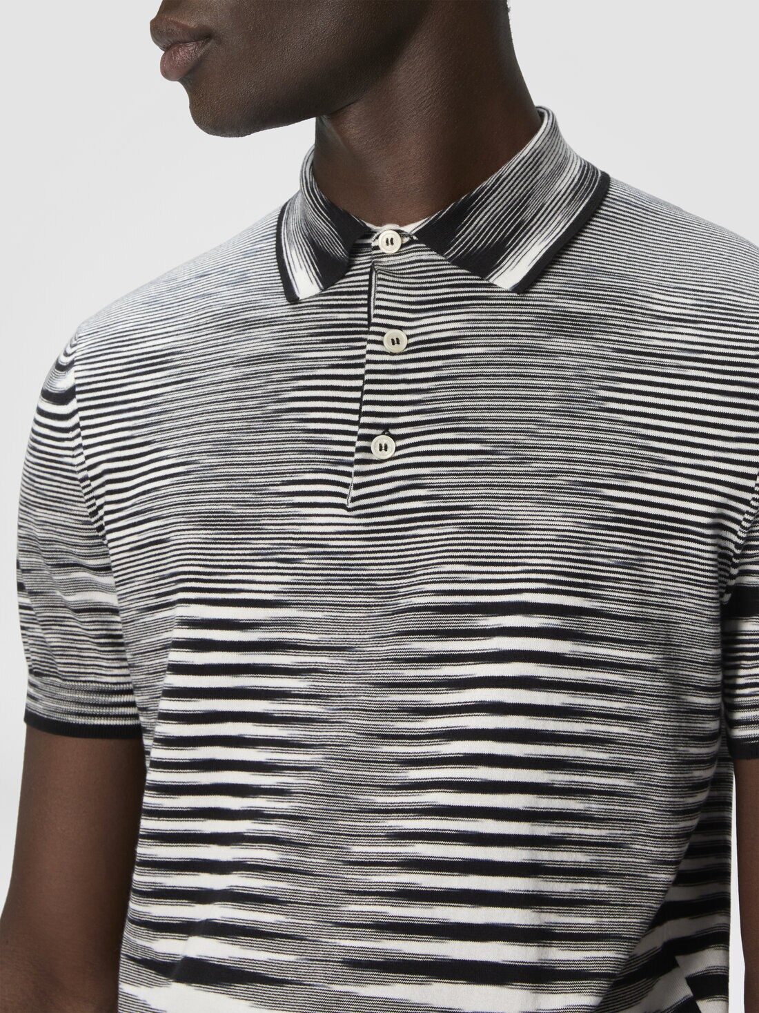Slub cotton polo shirt - 5