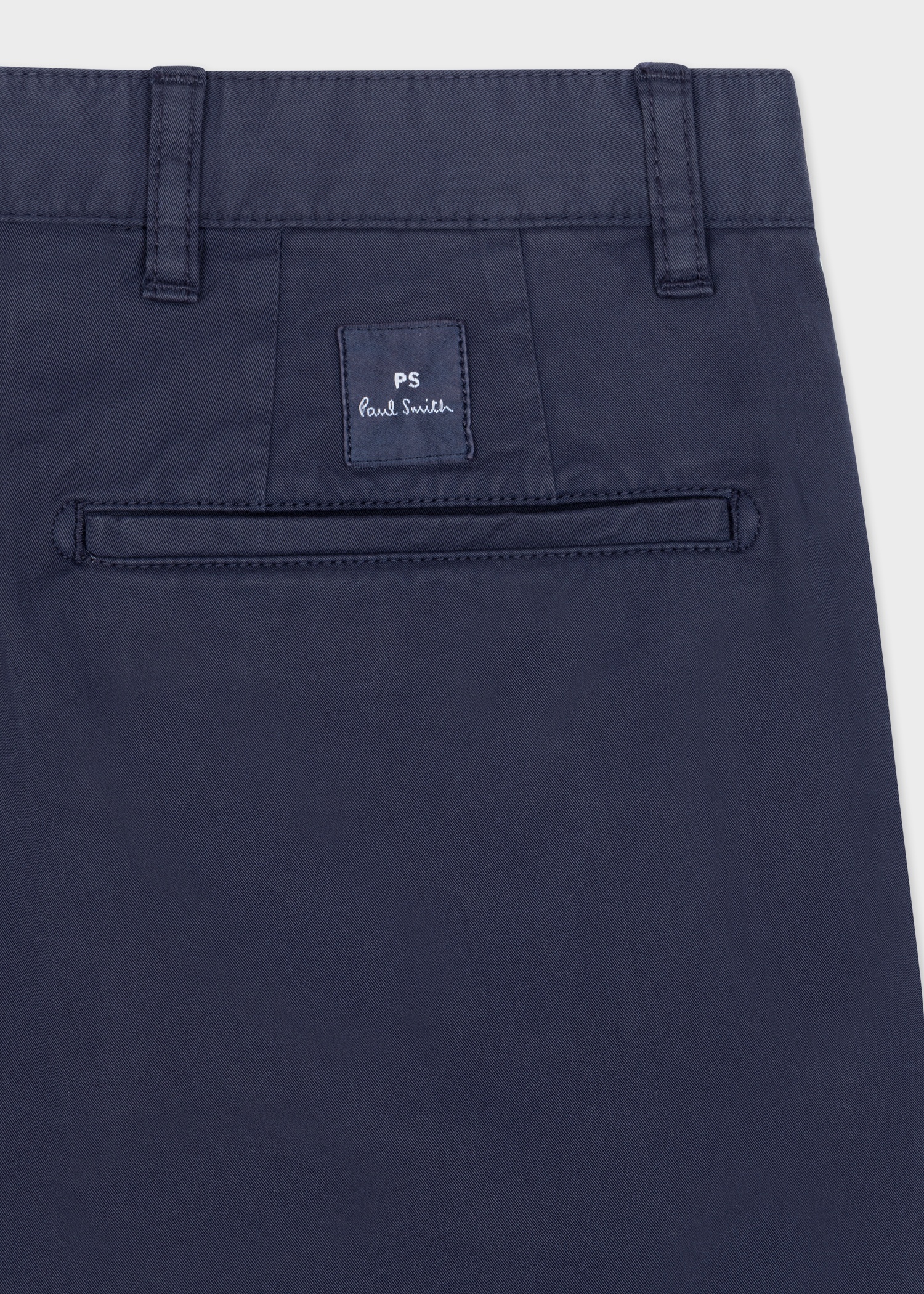 Slim-Fit Navy Cotton Twill Chinos - 2