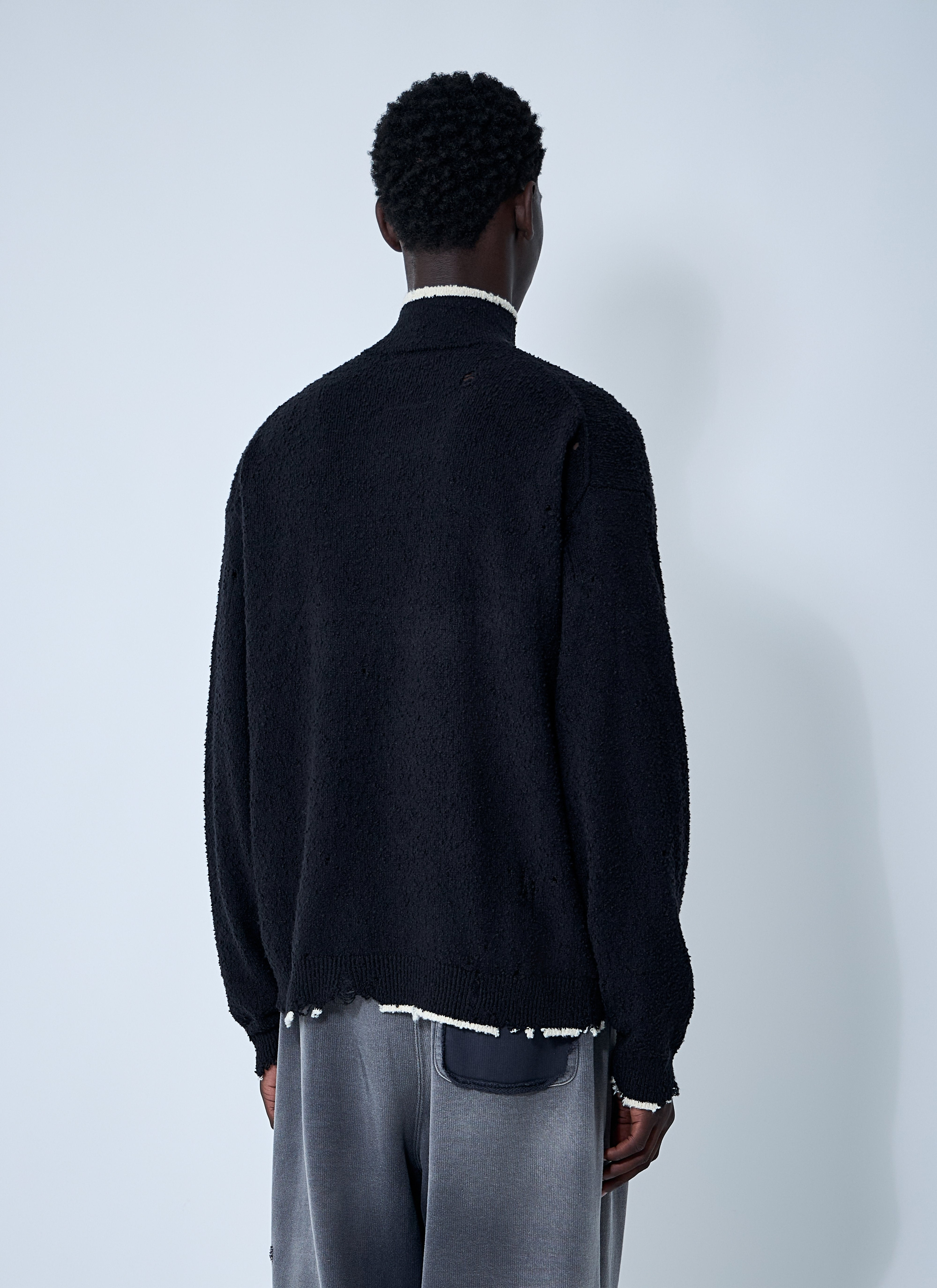 Maison Mihara Yasuhiro Men Distressed Sweater - 4